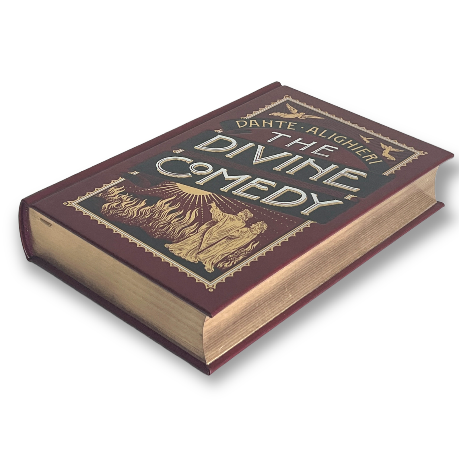 The DIVINE COMEDY Dante Alighieri Gustave Dore - Collectible Leather Bound Hardcover