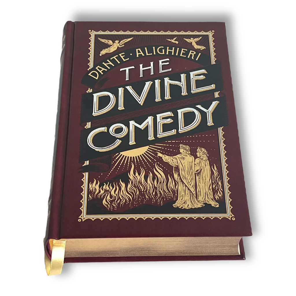 The DIVINE COMEDY Dante Alighieri Gustave Dore - Collectible Leather Bound Hardcover