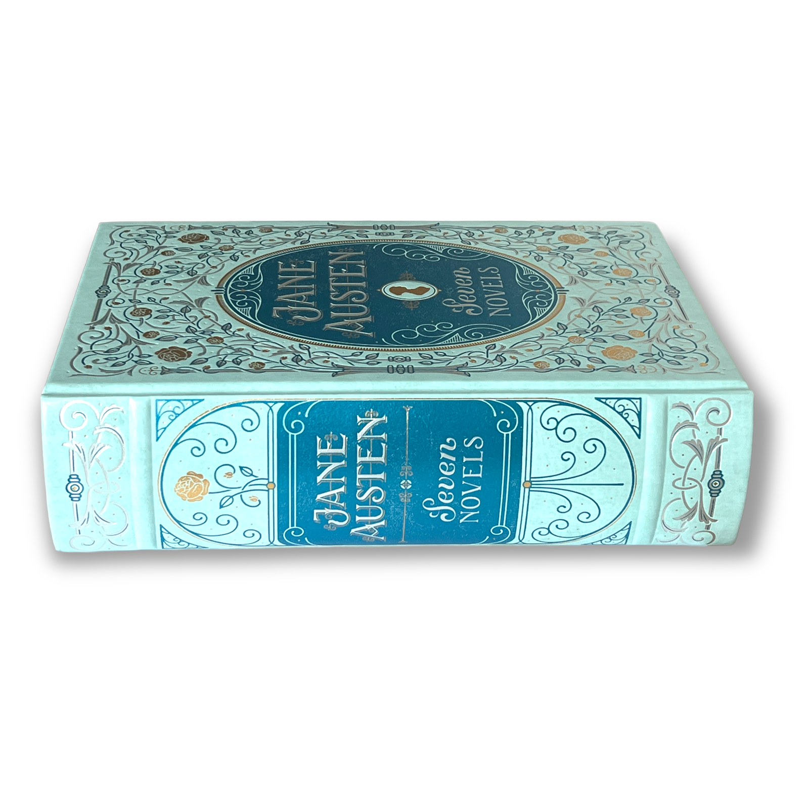 Jane Austen 7 Novels: Pride & Prejudice, Persuasion, Emma +4 more - Collectible Leather Bound Hardcover