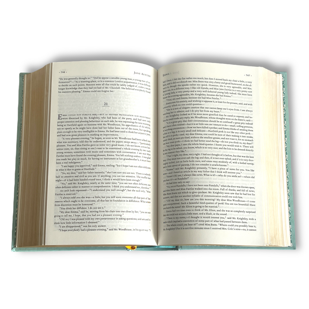 Jane Austen 7 Novels: Pride & Prejudice, Persuasion, Emma +4 more - Collectible Leather Bound Hardcover