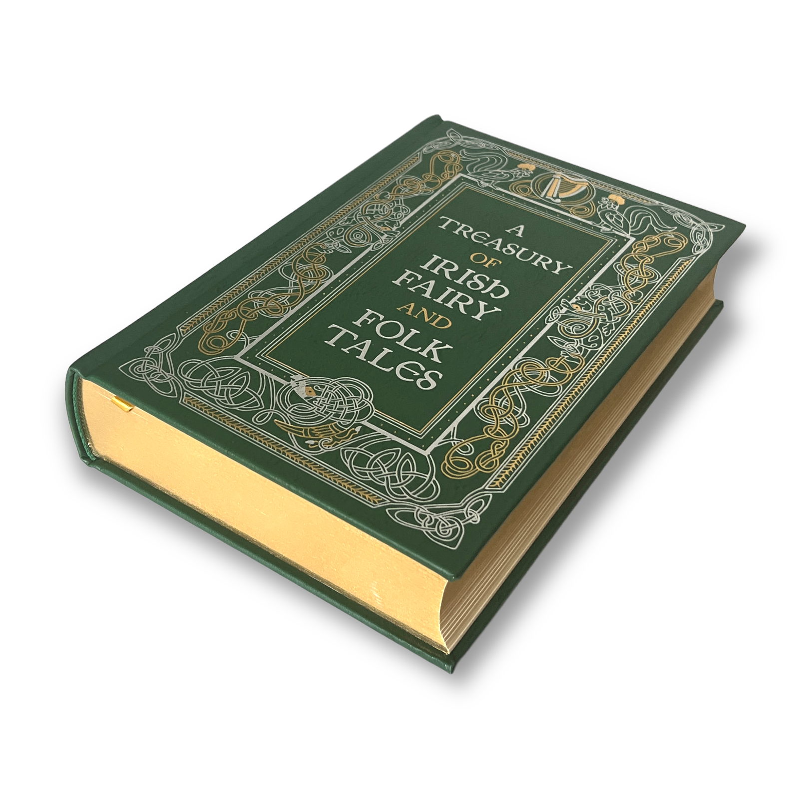 A Treasury of Irish Fairy and Folk Tales - Collectible Leather Bound Hardcover