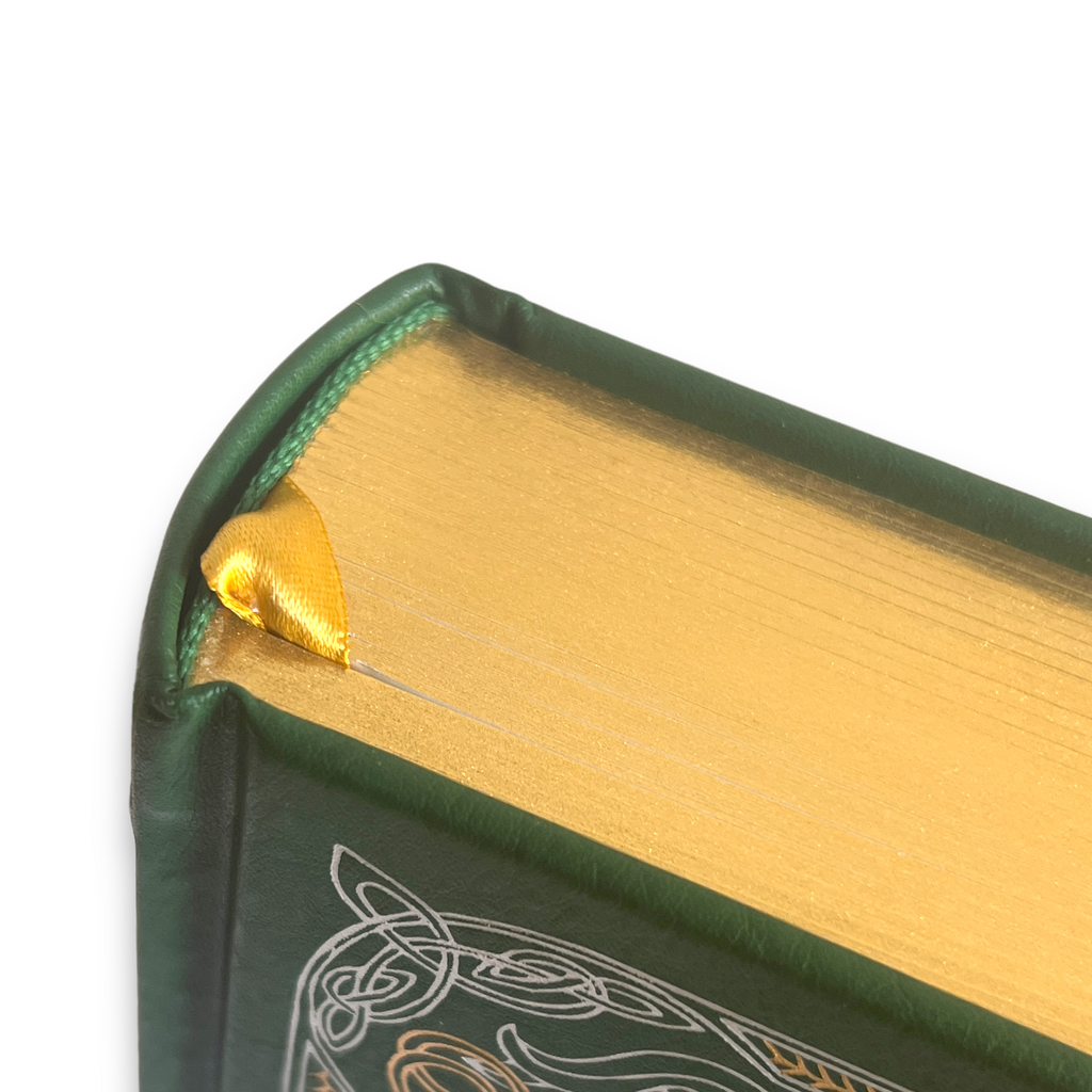 A Treasury of Irish Fairy and Folk Tales - Collectible Leather Bound Hardcover
