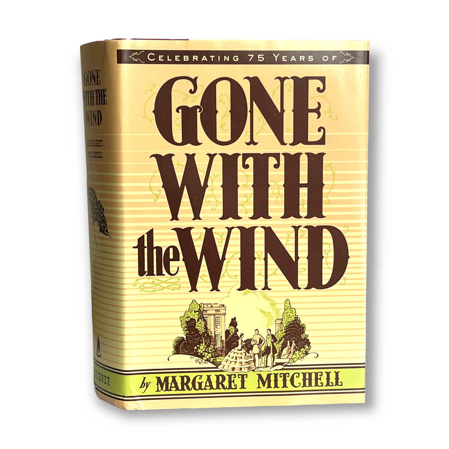 GONE WITH The WIND Margaret Mitchell - 75 Years Anniversary - Collectible Deluxe Special Gift Edition - Hardcover - Best Seller Classic Book