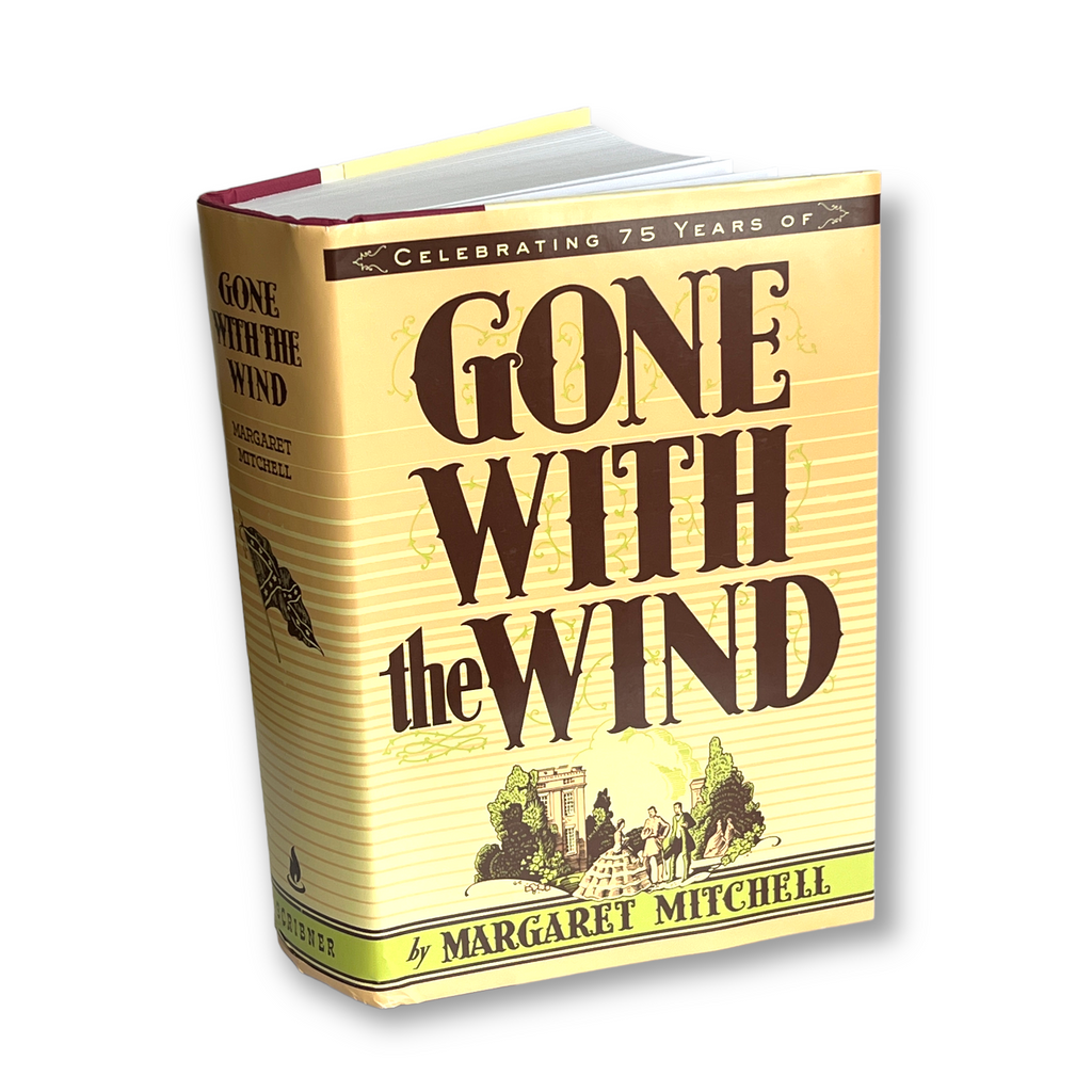 GONE WITH The WIND Margaret Mitchell - 75 Years Anniversary - Collectible Deluxe Special Gift Edition - Hardcover - Best Seller Classic Book