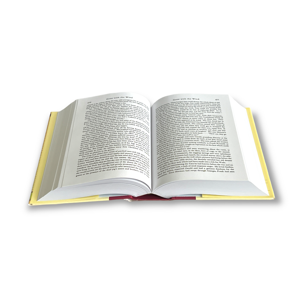 GONE WITH The WIND Margaret Mitchell - 75 Years Anniversary - Collectible Deluxe Special Gift Edition - Hardcover - Best Seller Classic Book