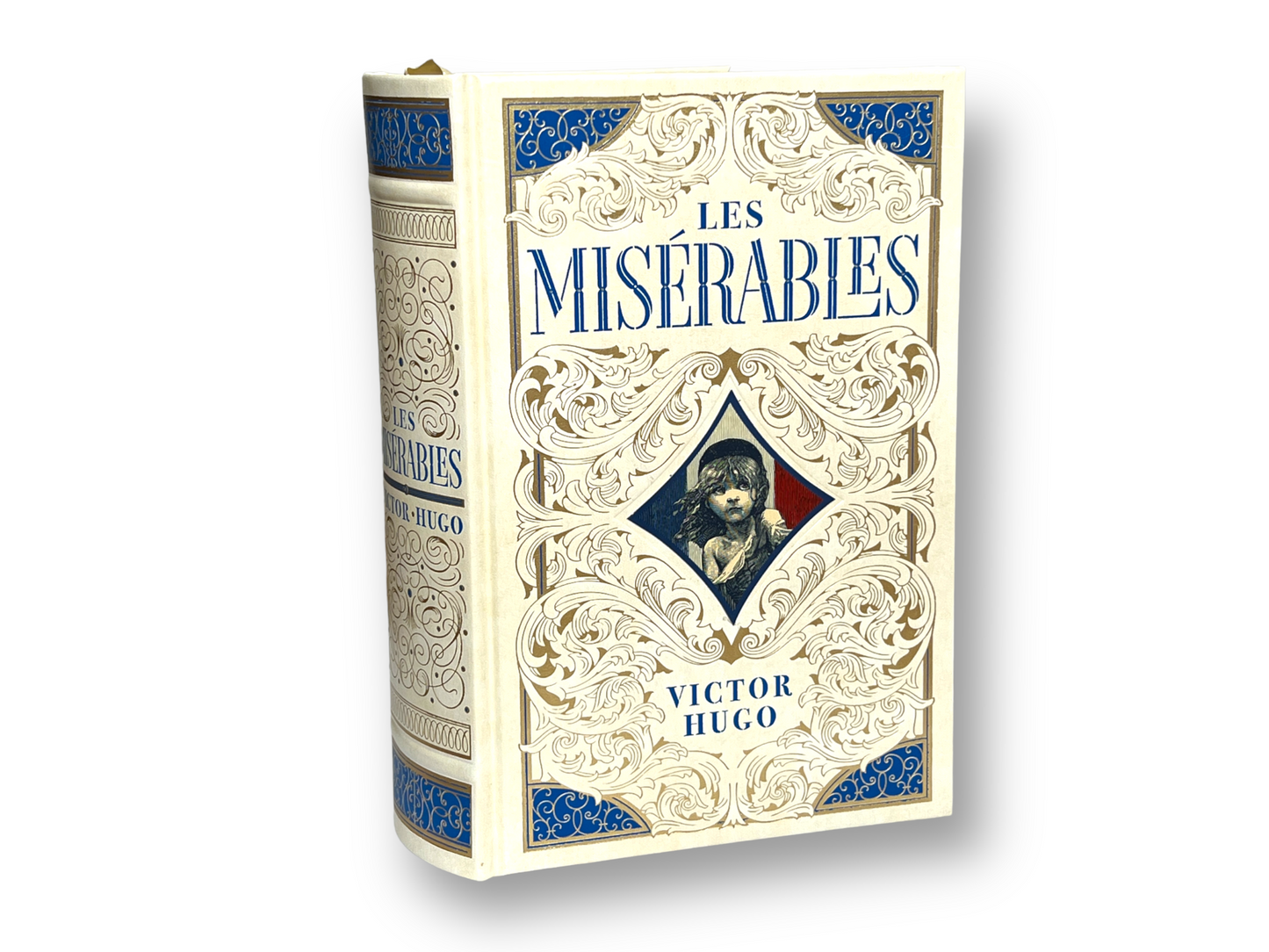 LES MISERABLES by Victor Hugo - Collectible Deluxe Edition - Leather Bound Hardcover Classic Book