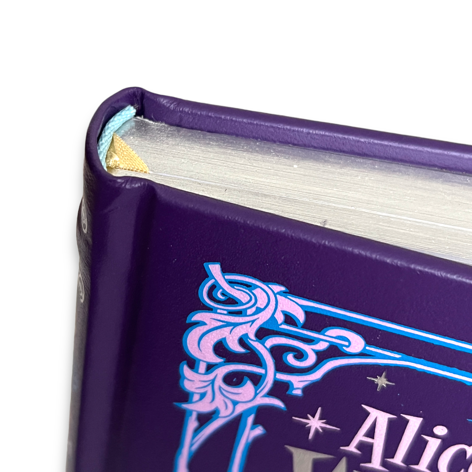 Alice's Adventures in Wonderland and Through the Looking Glass - Collectible Illustrated Leather Bound Hardcover