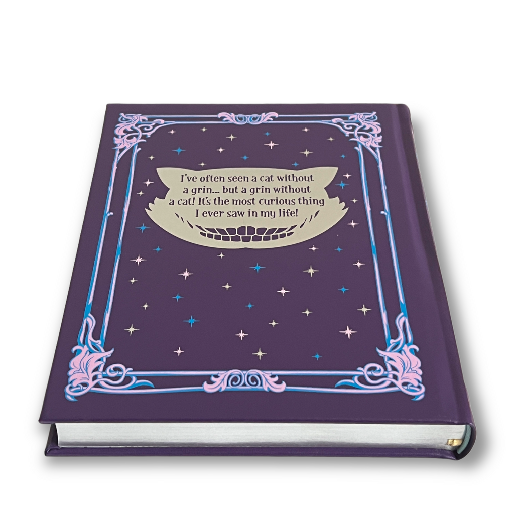 Alice's Adventures in Wonderland and Through the Looking Glass - Collectible Illustrated Leather Bound Hardcover