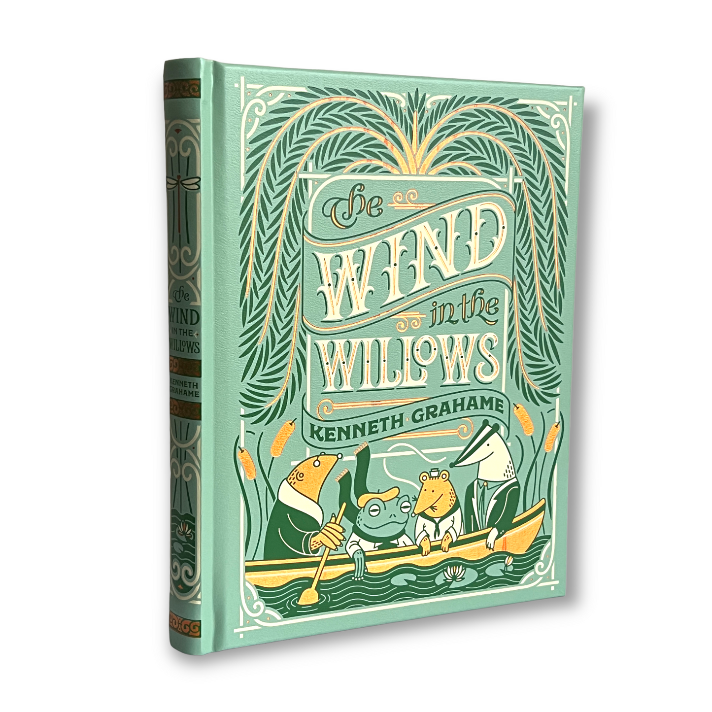 The WIND IN The WILLOWS by Kenneth Grahame - Collectible Deluxe Special Illustrated Gift Edition - Leather Bound Hardcover  Classic Book