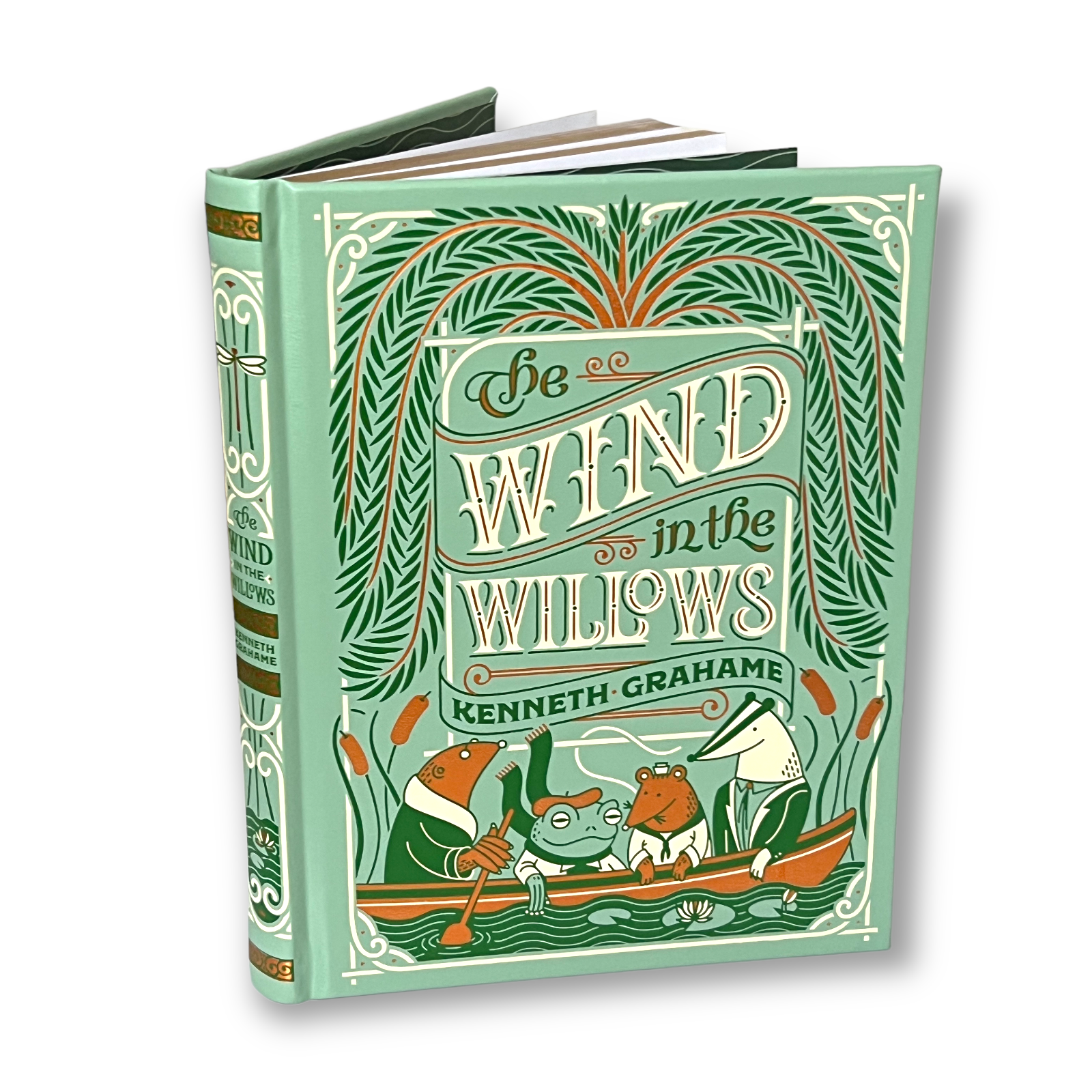 The Wind in the Willows by Kenneth Grahame - Collectible Leather Bound Hardcover