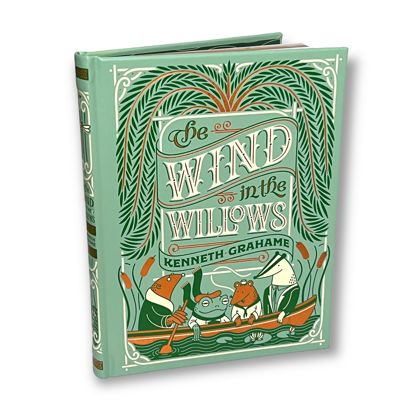 The WIND IN The WILLOWS by Kenneth Grahame - Collectible Deluxe Special Illustrated Gift Edition - Leather Bound Hardcover  Classic Book