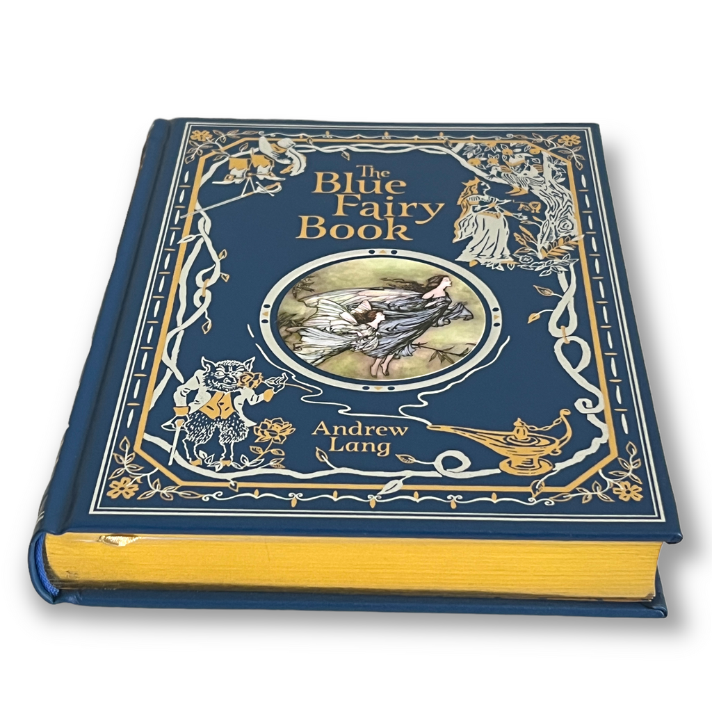 The Blue Fairy Book by Andrew Lang - Collectible Illustrated Leather Bound Hardcover