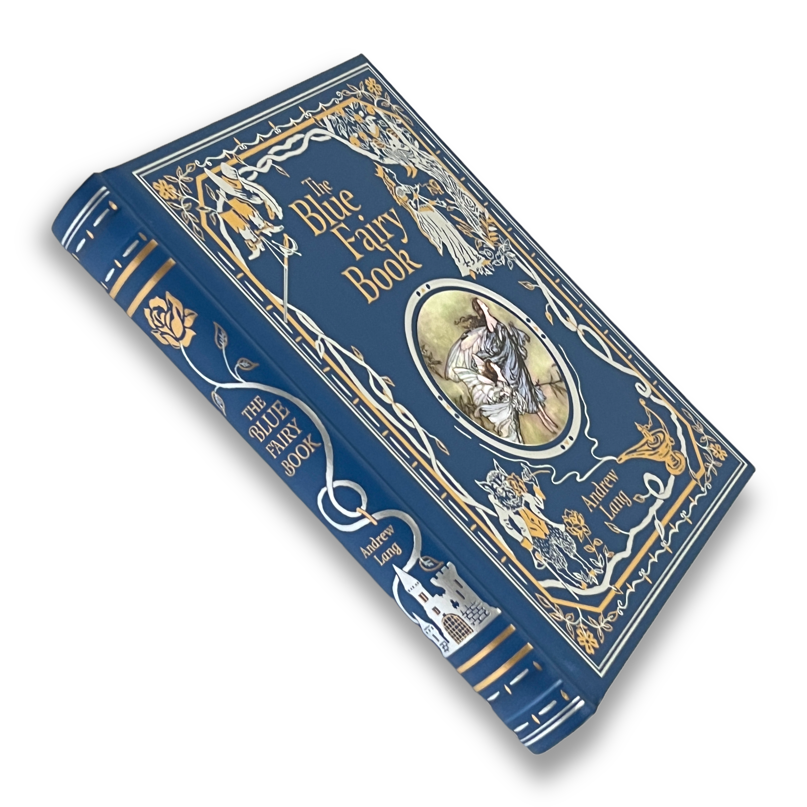 The Blue Fairy Book by Andrew Lang - Collectible Illustrated Leather Bound Hardcover