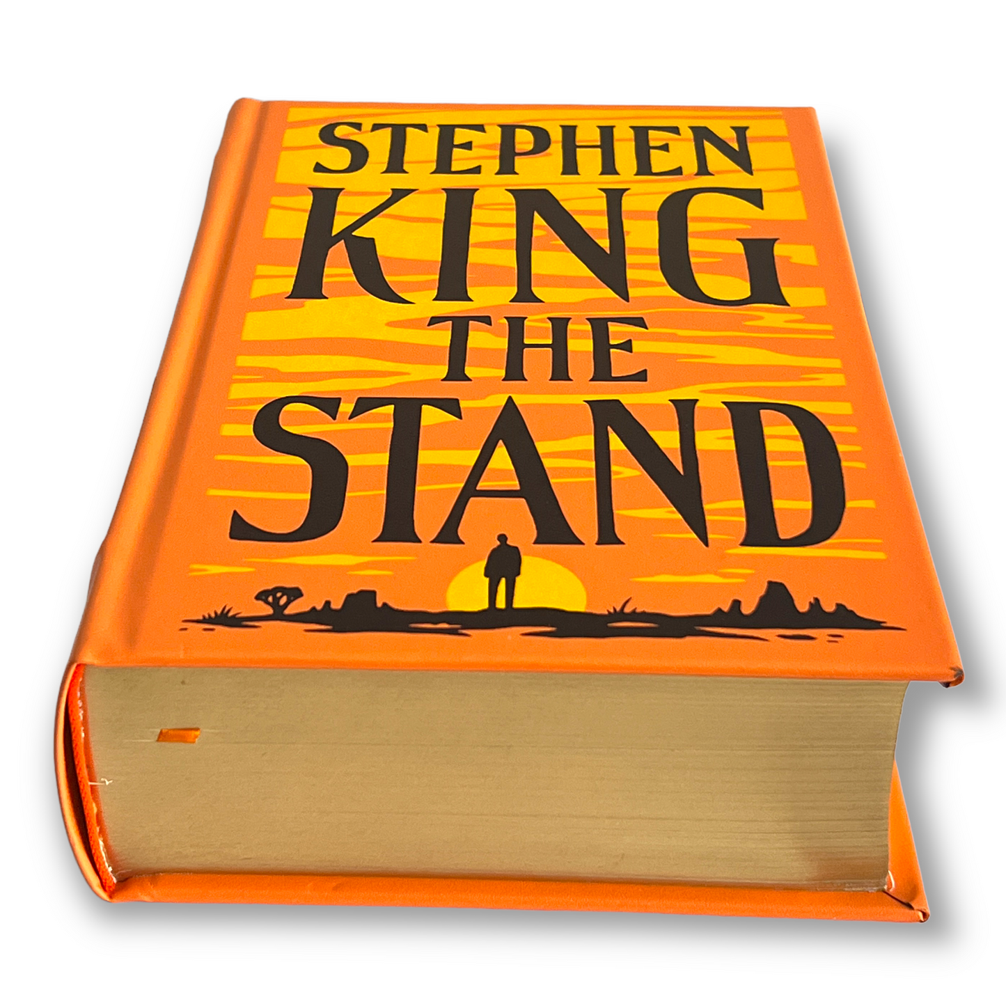 The STAND by STEPHEN KING (Complete Uncut) - Collectible Deluxe Edition - Leather Bound Hardcover - Best Seller - Classic Book