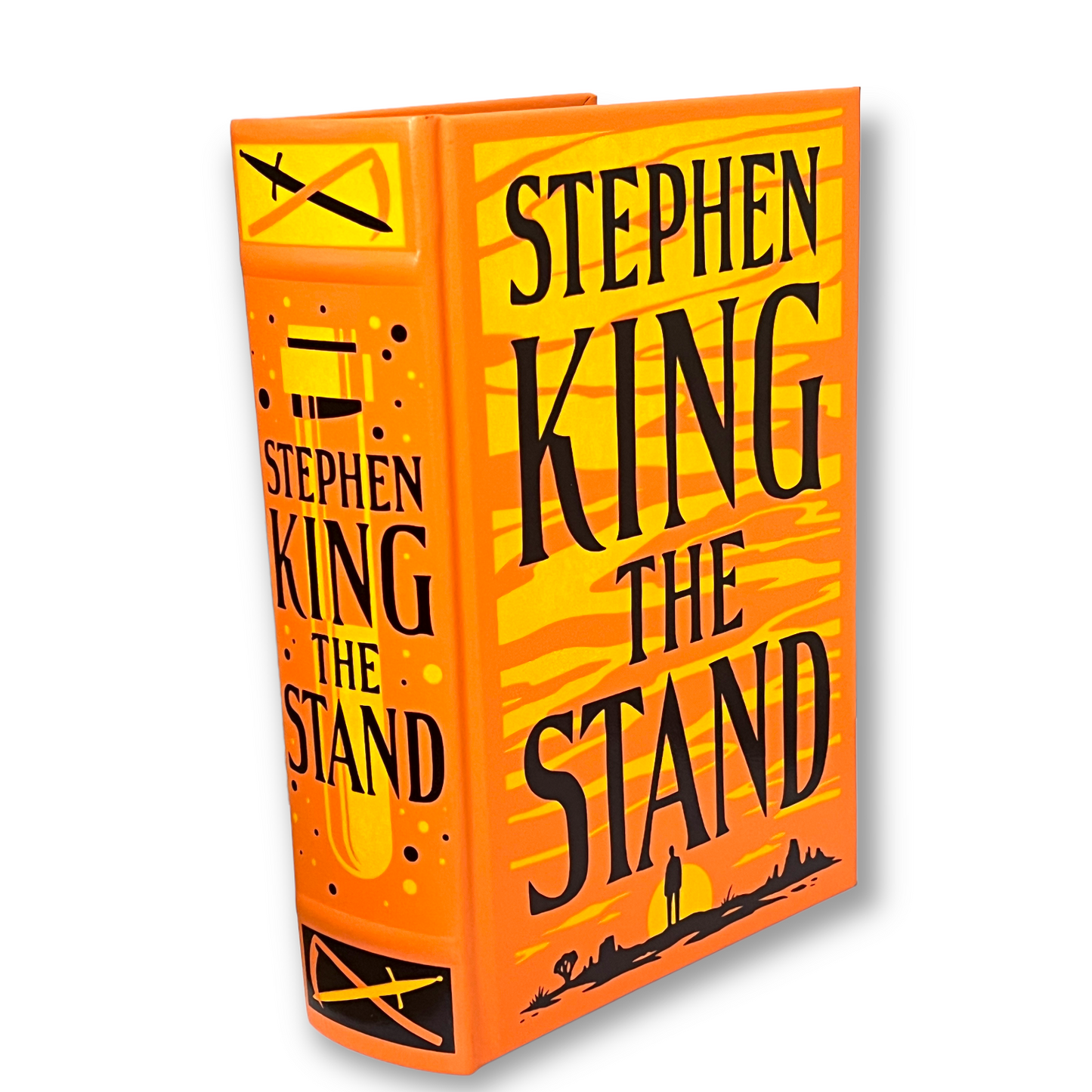 The STAND by STEPHEN KING (Complete Uncut) - Collectible Deluxe Edition - Leather Bound Hardcover - Best Seller - Classic Book