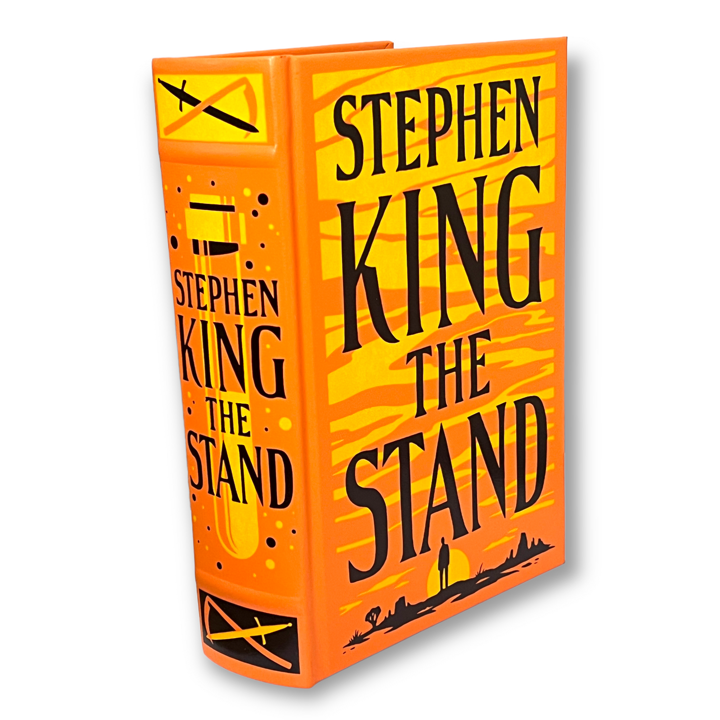 The STAND by STEPHEN KING (Complete Uncut) - Collectible Deluxe Edition - Leather Bound Hardcover - Best Seller - Classic Book