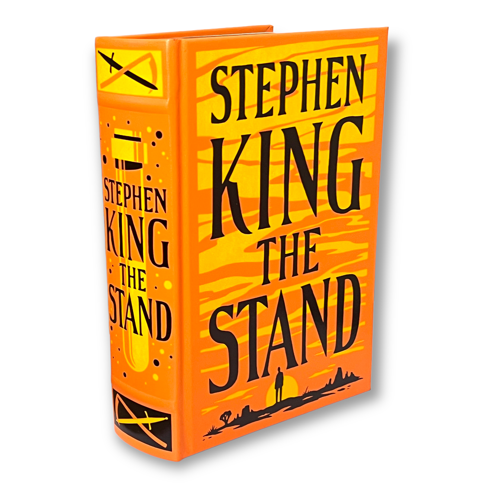The STAND by STEPHEN KING (Complete Uncut) - Collectible Deluxe Edition - Leather Bound Hardcover - Best Seller - Classic Book
