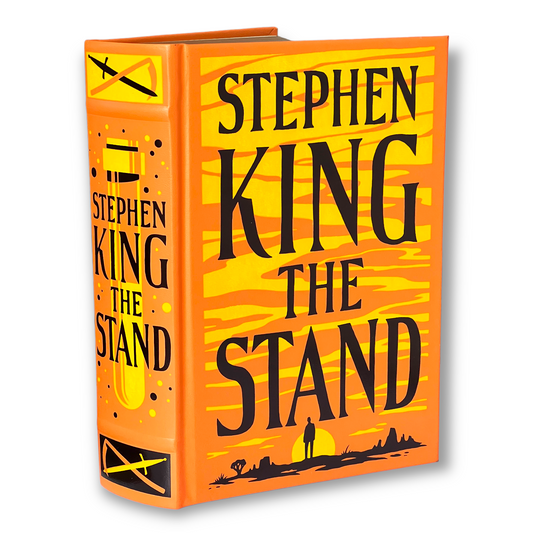 The STAND by STEPHEN KING (Complete Uncut) - Collectible Deluxe Edition - Leather Bound Hardcover - Best Seller - Classic Book