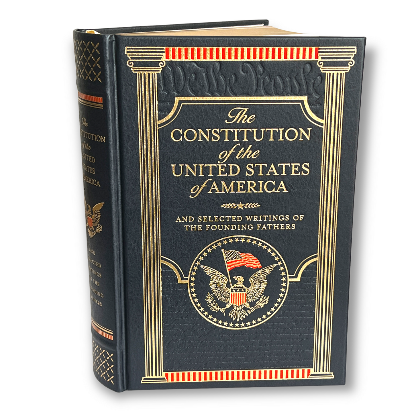 The CONSTITUTION Of The USA Federalist Papers - Collectible Deluxe Special Gift Edition - Leather Bound Hardcover Best Seller - Classic Book