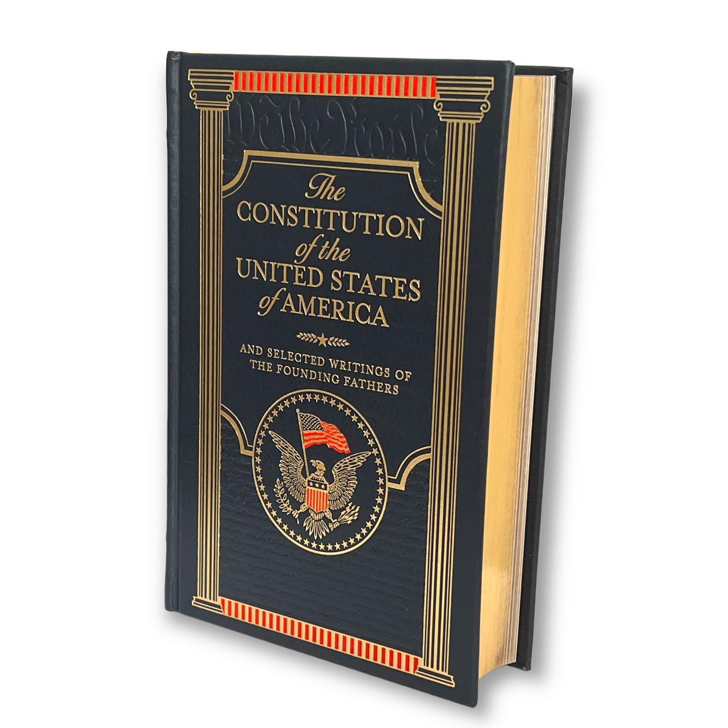 The CONSTITUTION Of The USA Federalist Papers - Collectible Deluxe Special Gift Edition - Leather Bound Hardcover Best Seller - Classic Book