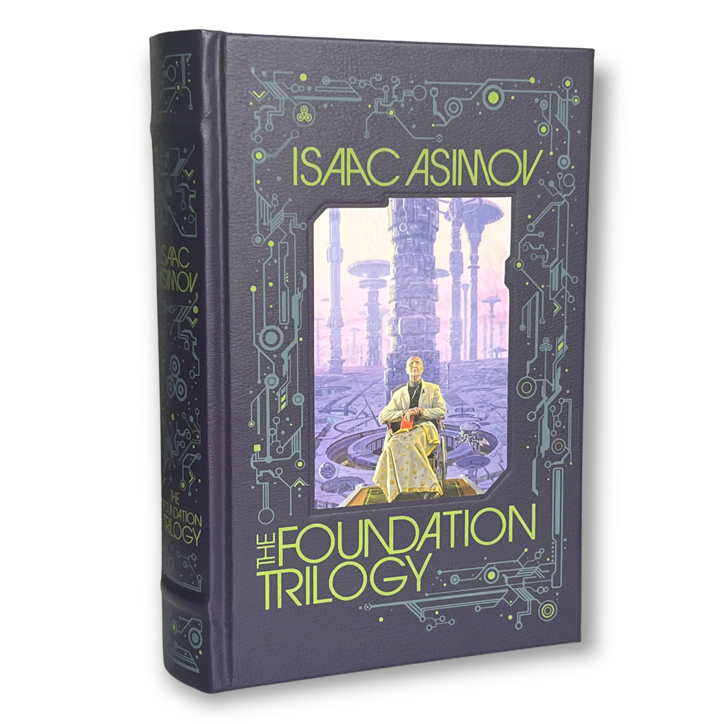 The Foundation Trilogy by Isaac Asimov - Collectible Leather Bound Hardcover