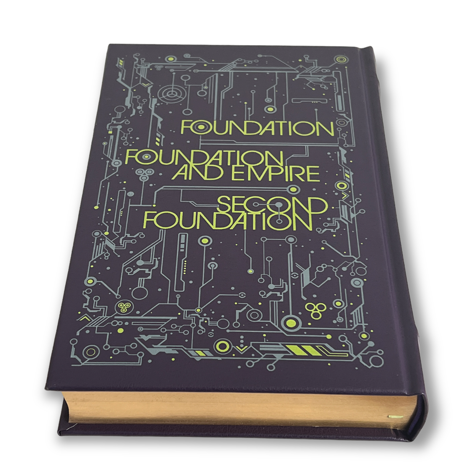 The Foundation Trilogy by Isaac Asimov - Collectible Leather Bound Hardcover