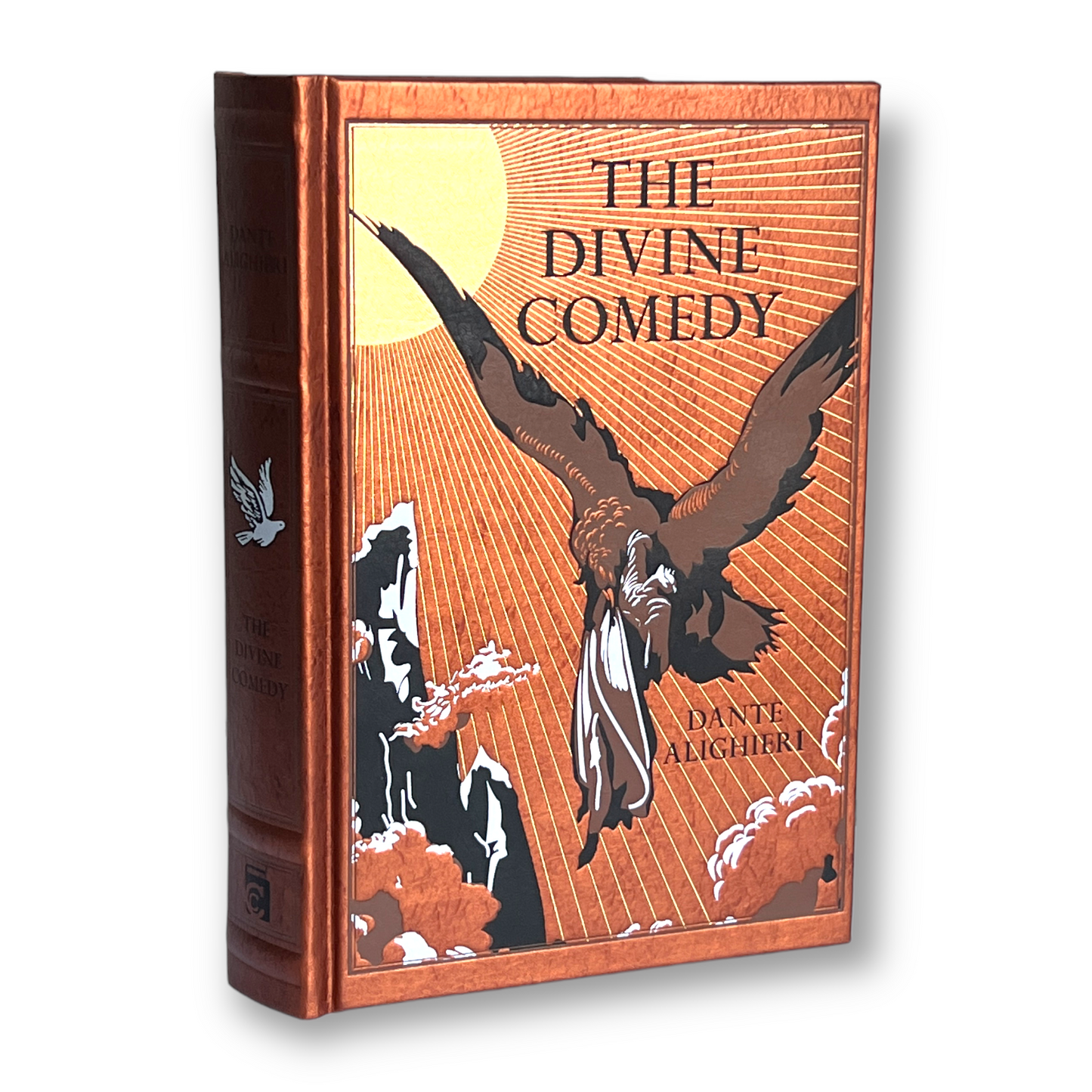 The DIVINE COMEDY Dante Alighieri ILLUSTRATED by Gustave Dore - Collectible Deluxe Special Edition - Leather Bound Hardcover - Classic Book