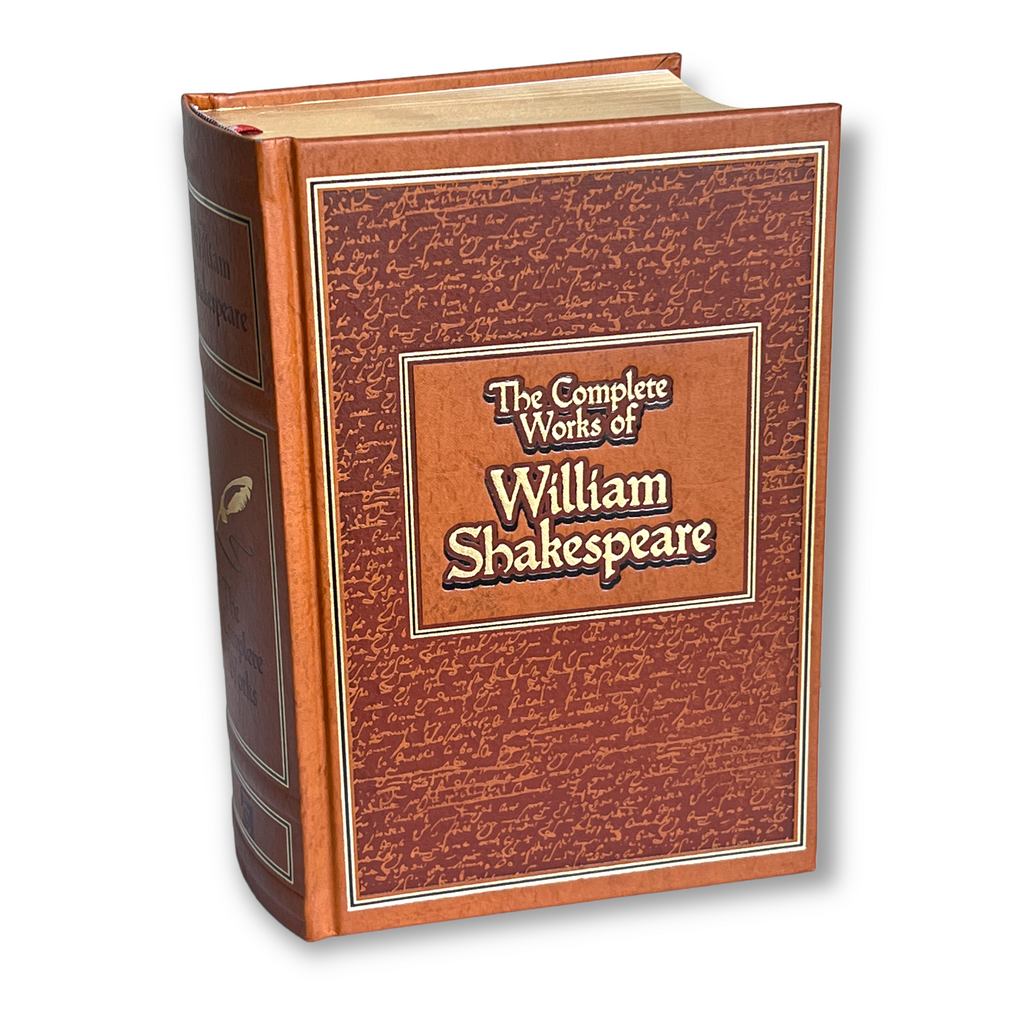 The Complete Works of William Shakespeare: Romeo & Juliet, Hamlet & more - Collectible Leather Bound Hardcover Classics