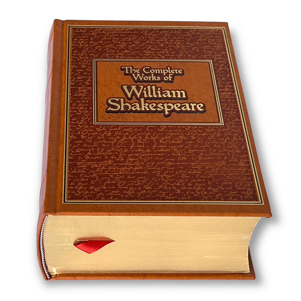 The Complete Works of William Shakespeare: Romeo & Juliet, Hamlet & more - Collectible Leather Bound Hardcover Classics