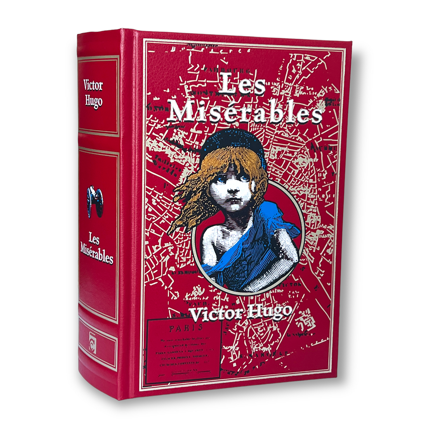 VICTOR HUGO Les Miserabies - Collectible Deluxe Special Gift Edition - Leather Bound Hardcover - Best Selling - Classic Book