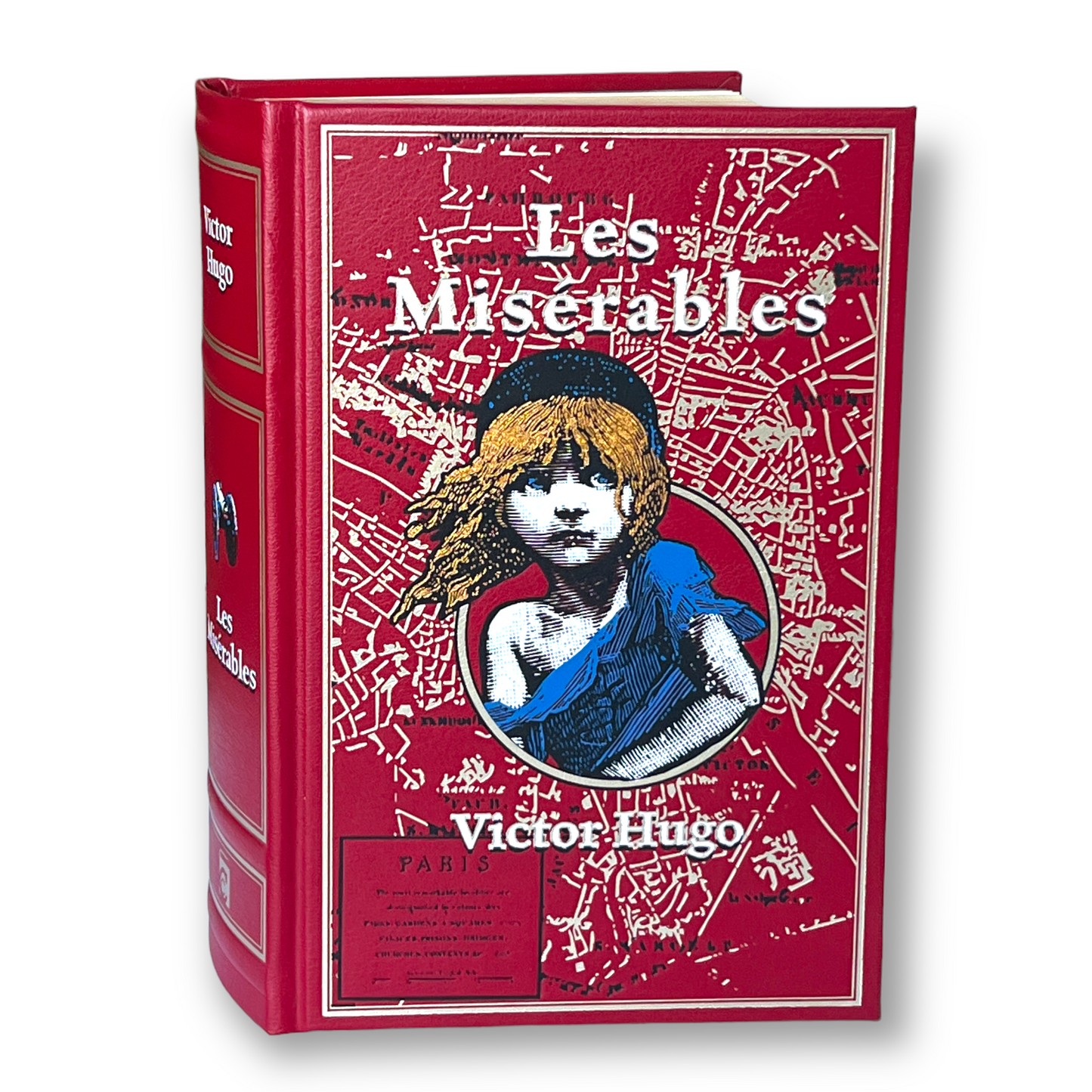 VICTOR HUGO Les Miserabies - Collectible Deluxe Special Gift Edition - Leather Bound Hardcover - Best Selling - Classic Book