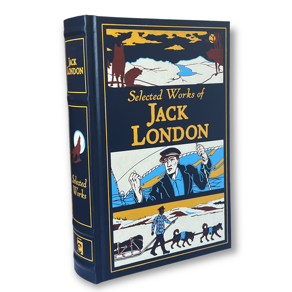Selected Works of Jack London - Collectible Leather Bound Hardcover