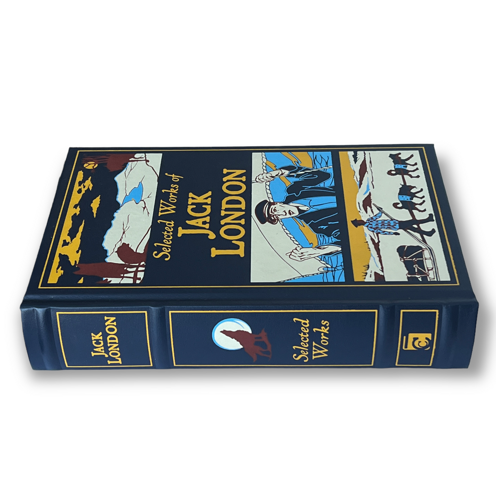 Selected Works of Jack London - Collectible Leather Bound Hardcover