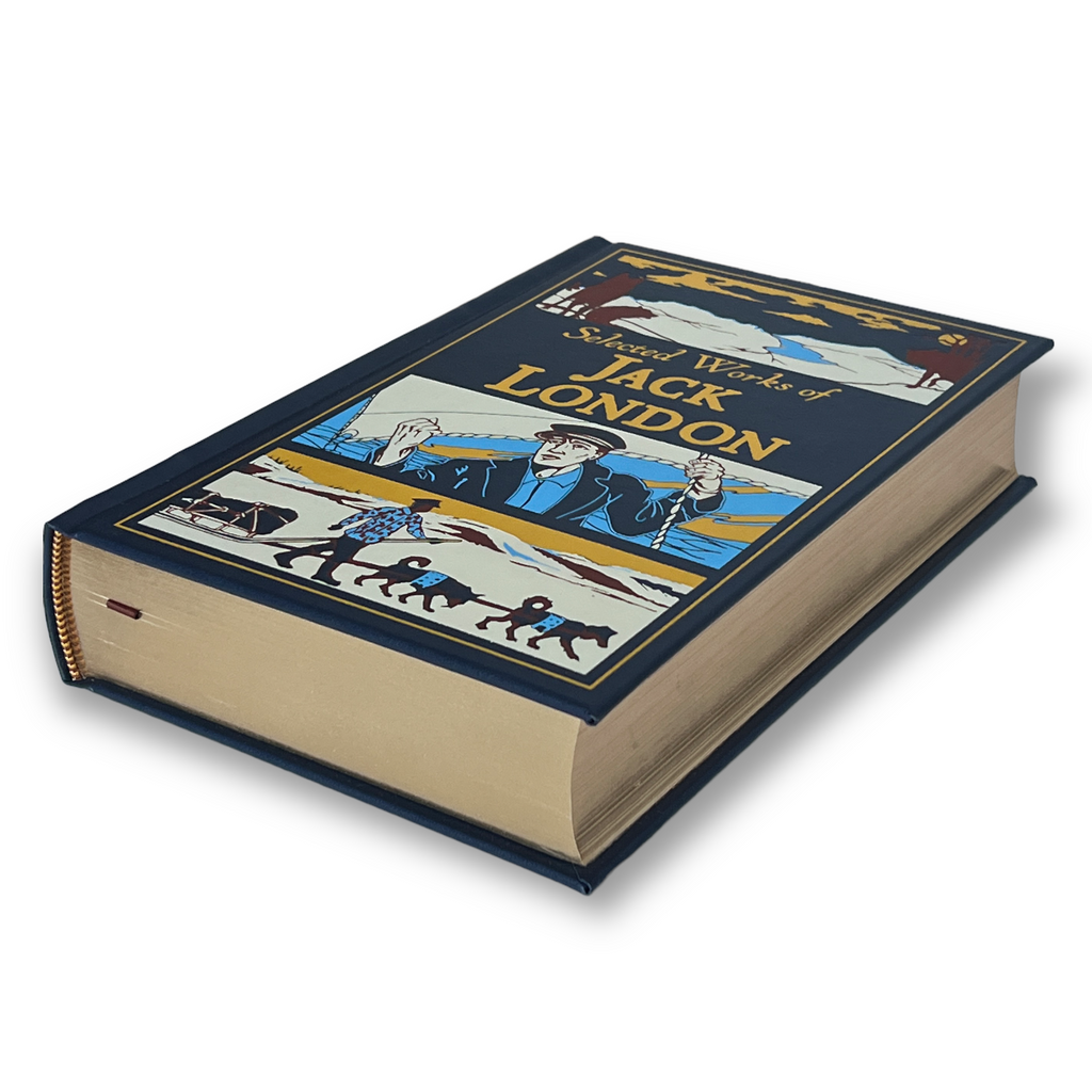 Selected Works of Jack London - Collectible Leather Bound Hardcover