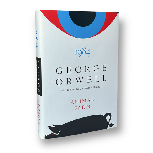 1984 Nineteen Eighty-Four & Animal Farm by GEORGE ORWELL - Collectible Special Deluxe Edition - Hardcover - Best Seller - Classic Book