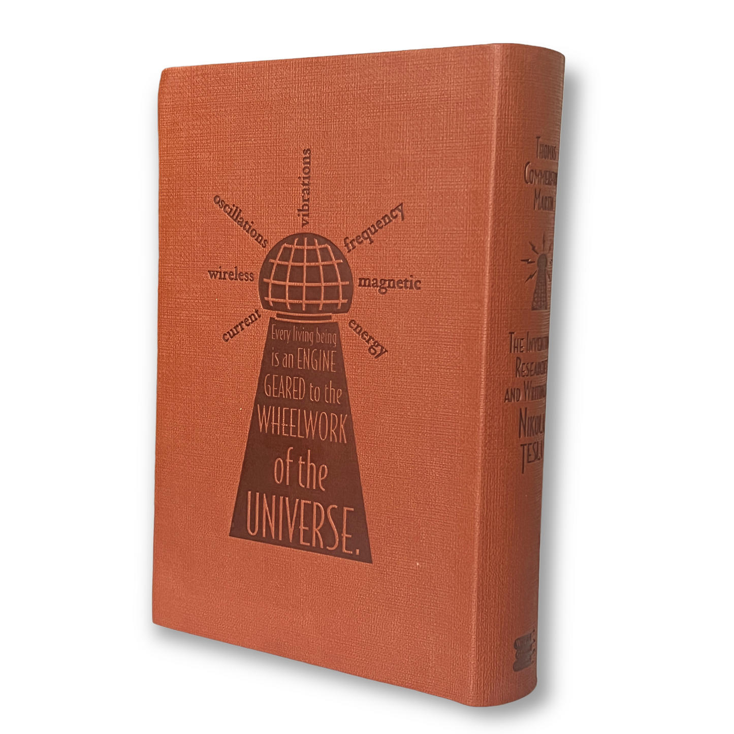 NIKOLA TESLA The Inventions, Researches, Writings by Thomas Martin - Collectible Illustrated Deluxe Edition - Clothbound - Best Seller - Classic Book