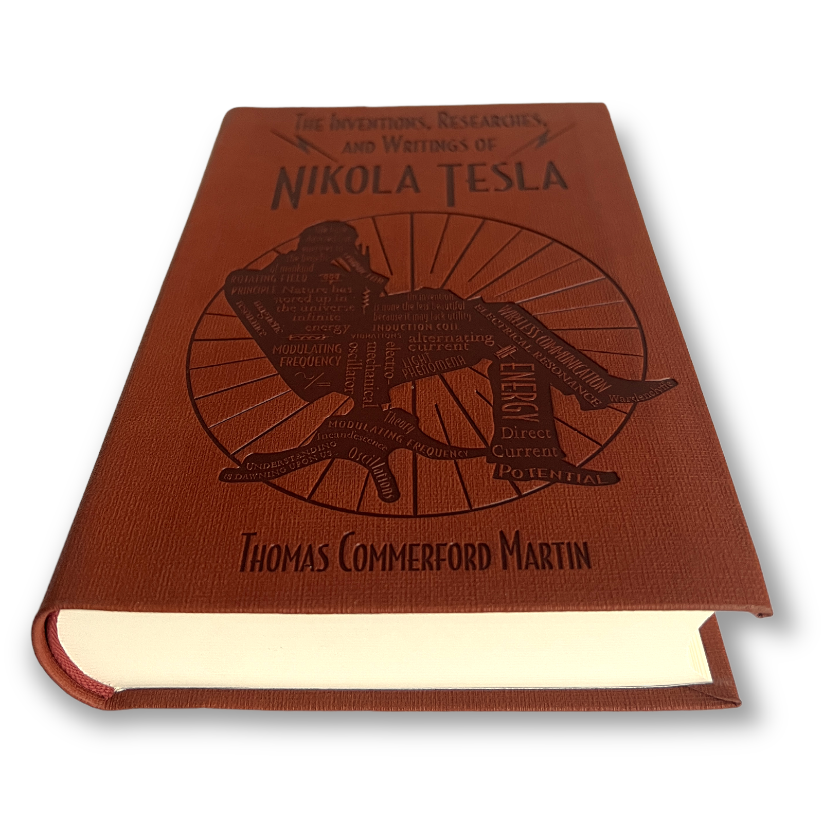 Nikola Tesla: The Inventions, Researches, Writings by Thomas Martin - Collectible Illustrated Clothbound Soft Cover