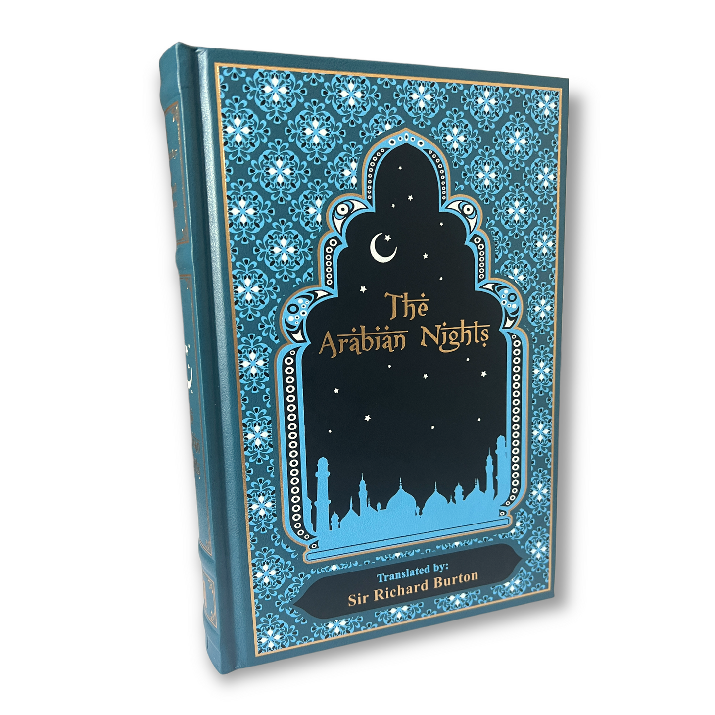 The ARABIAN NIGHTS Sir Richard Burton - Collectible Gift Deluxe Special  Edition - Leather Bound Hardcover - Best Seller - Classic Book