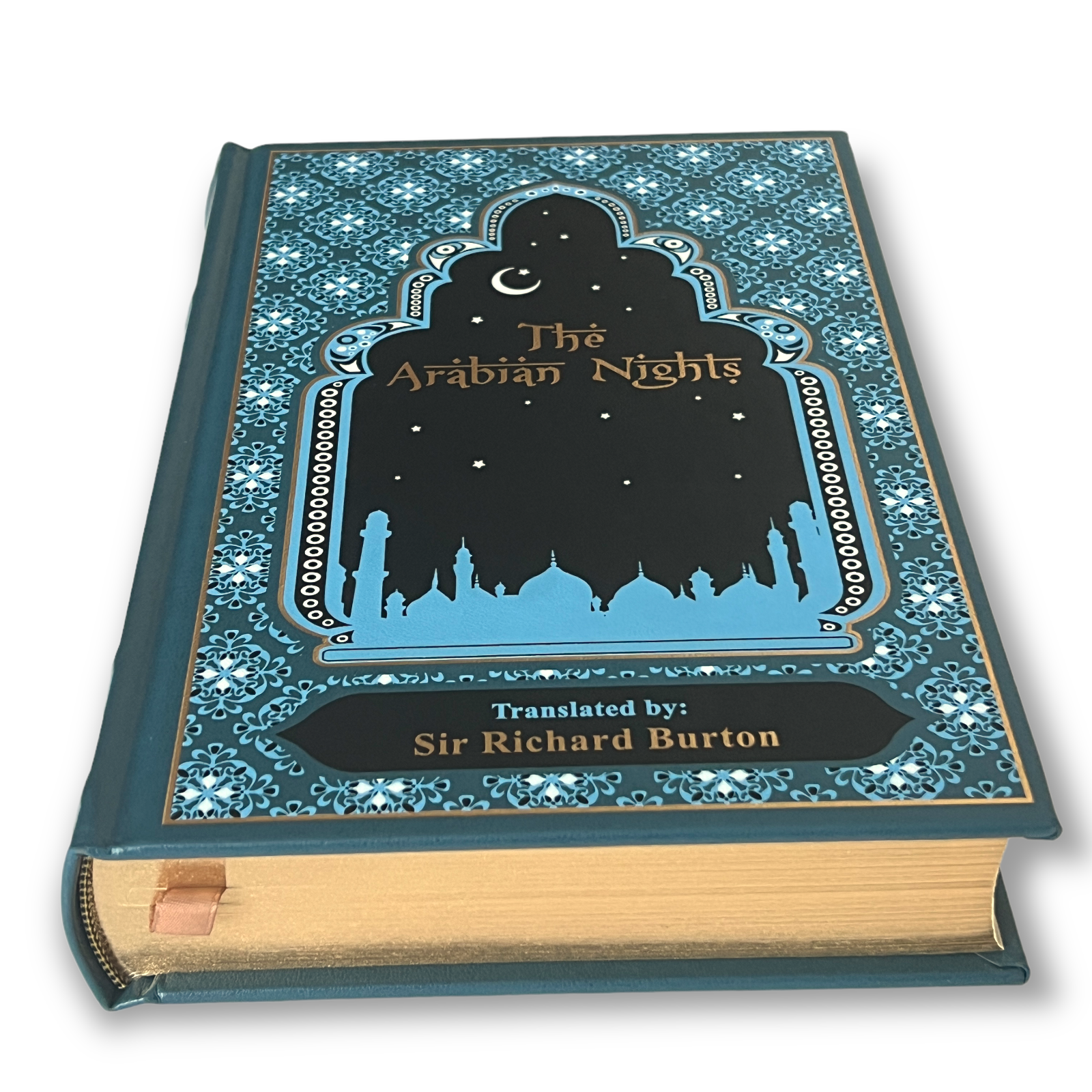 The Arabian Nights by Sir Richard Burton - Collectible Leather Bound Hardcover Classics