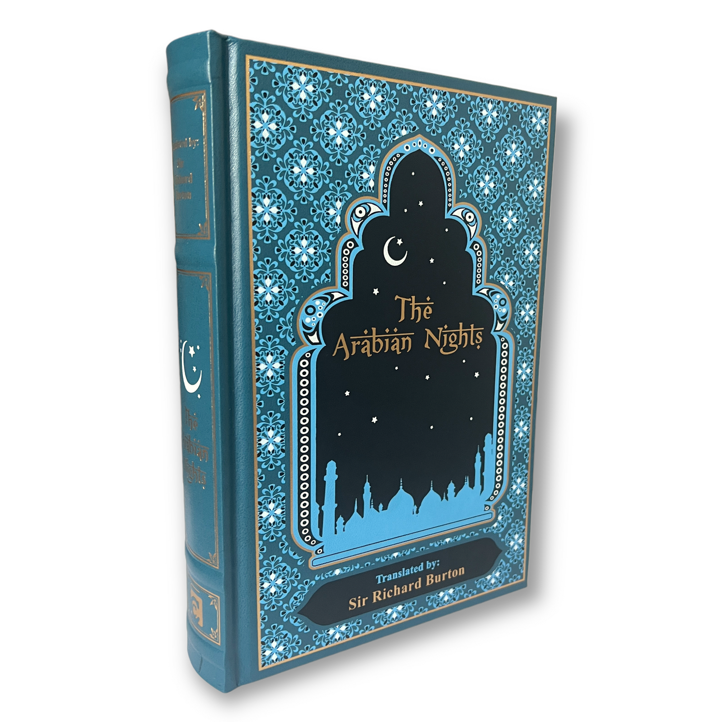 The ARABIAN NIGHTS Sir Richard Burton - Collectible Gift Deluxe Special  Edition - Leather Bound Hardcover - Best Seller - Classic Book