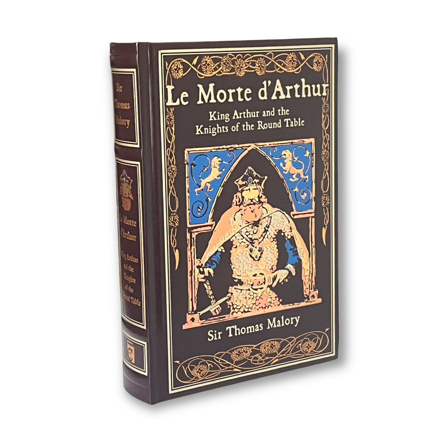 Le Morte d'Arthur By Thomas Malory King Arthur and Knights - Collectible Deluxe Special Gift Edition - Leather Bound Hardcover -Classic Book