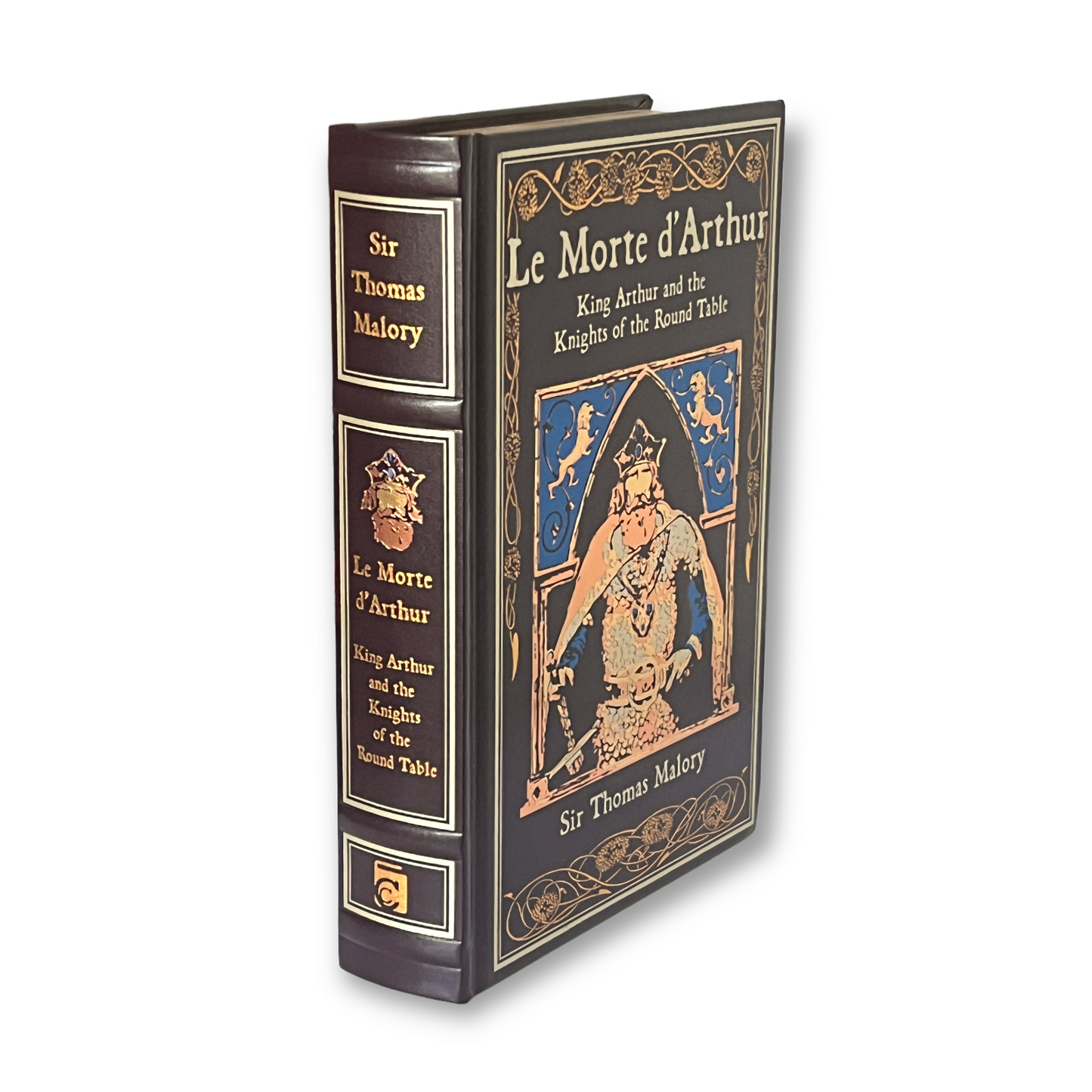 Le Morte d'Arthur By Thomas Malory King Arthur and Knights - Collectible Deluxe Special Gift Edition - Leather Bound Hardcover -Classic Book