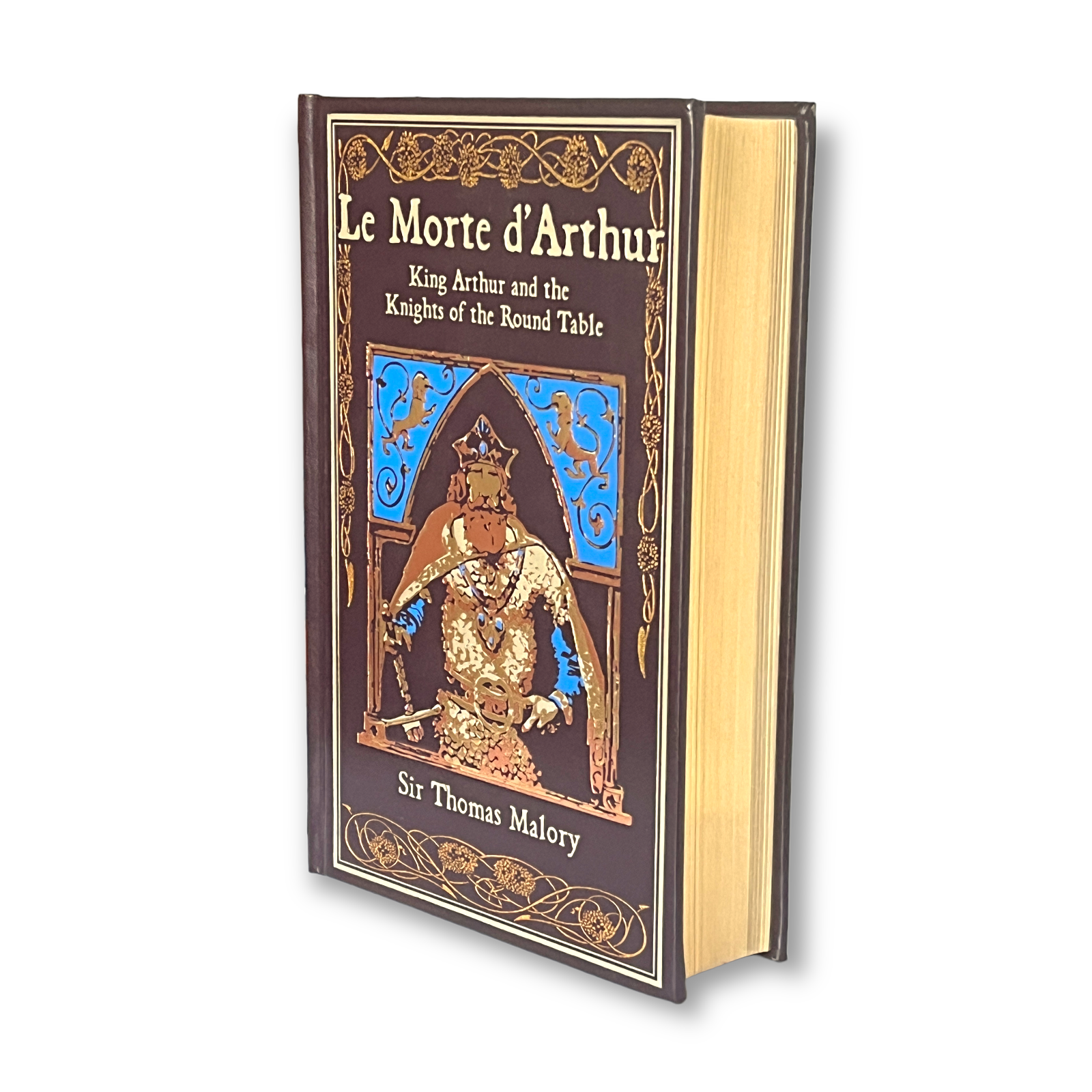 Le Morte d'Arthur King Arthur and the Knights of the Round TableBy Thomas Malory - Collectible Leather Bound Hardcover Classics