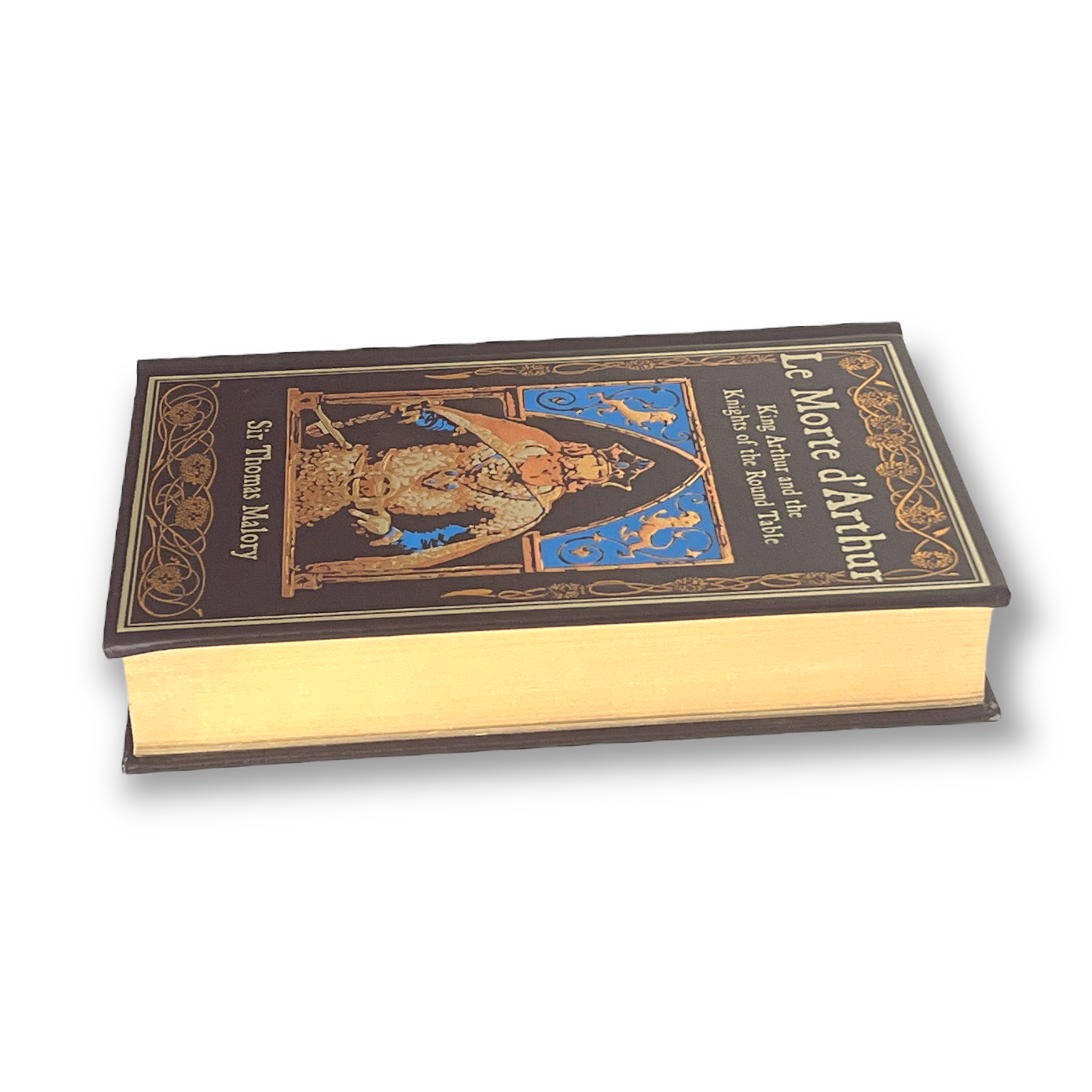 Le Morte d'Arthur King Arthur and the Knights of the Round TableBy Thomas Malory - Collectible Leather Bound Hardcover Classics