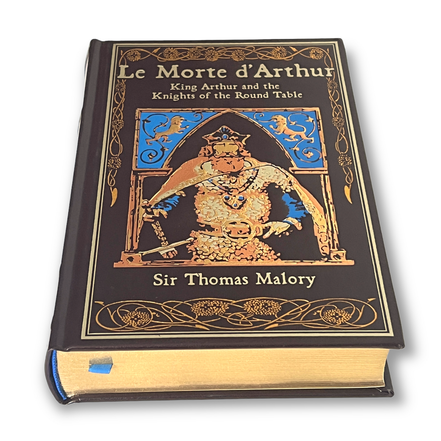 Le Morte d'Arthur By Thomas Malory King Arthur and Knights - Collectible Deluxe Special Gift Edition - Leather Bound Hardcover -Classic Book