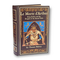 Le Morte d'Arthur King Arthur and the Knights of the Round TableBy Thomas Malory - Collectible Leather Bound Hardcover Classics