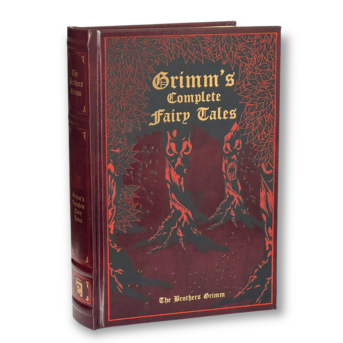 COMPLETE Fairy Tales by BROTHERS GRIMM - Collectible Deluxe Special Gift Edition - Leather Bound Hardcover - Best Seller - Classic Book