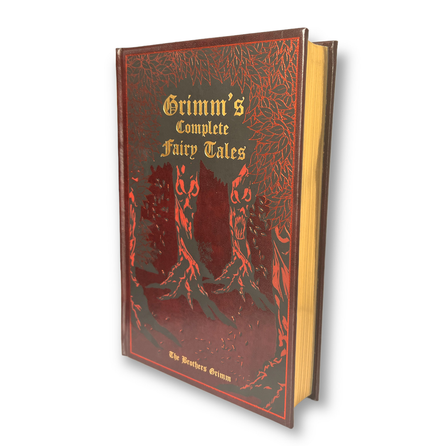 COMPLETE Fairy Tales by BROTHERS GRIMM - Collectible Deluxe Special Gift Edition - Leather Bound Hardcover - Best Seller - Classic Book