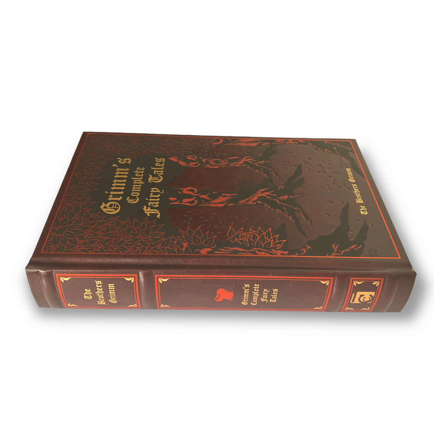 COMPLETE Fairy Tales by BROTHERS GRIMM - Collectible Deluxe Special Gift Edition - Leather Bound Hardcover - Best Seller - Classic Book