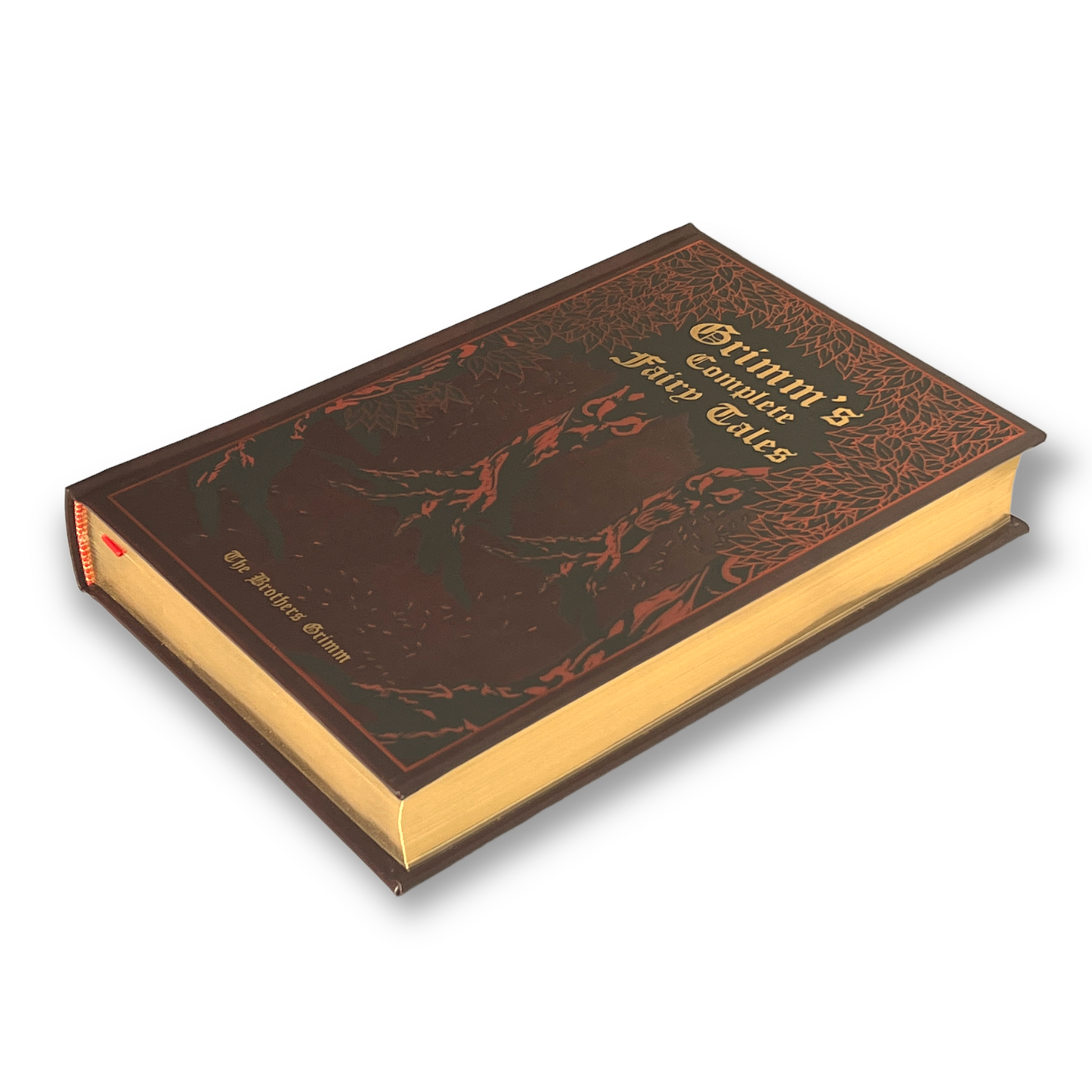 COMPLETE Fairy Tales by BROTHERS GRIMM - Collectible Deluxe Special Gift Edition - Leather Bound Hardcover - Best Seller - Classic Book